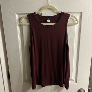 Old Navy Rich Maroon Tank Top